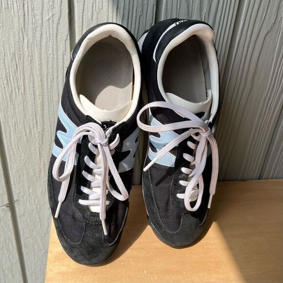 Karhu ChampionAir Sneakers Black Sky Blue Men’s 7.5 Women’s 9 Retro - Picture 12 of 13